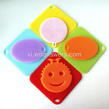 Bàn chải silicone đa chức năng làm sạch lông trên cơ thể mặt